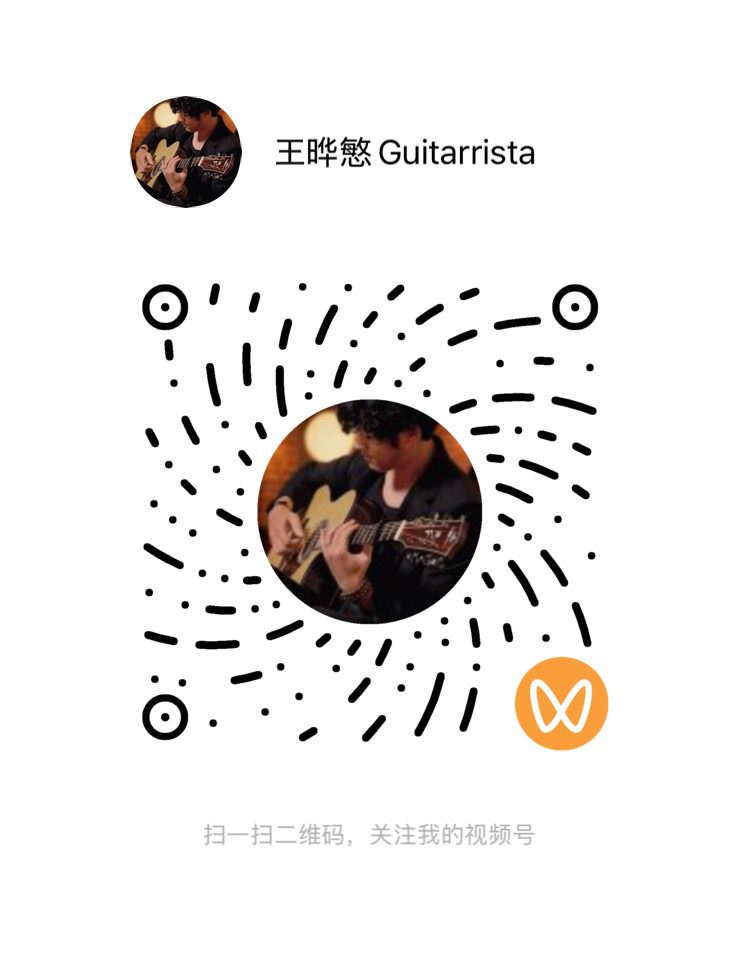Código QR del canal de video (WeChat Channels) de Yemin Wang