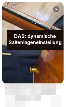 DAS · DAS: dynamische Saitenlageneinstellung