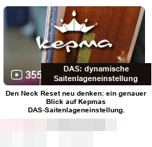 DAS · DAS: dynamische Saitenlageneinstellung