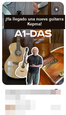 DAS · ¡Ha llegado una nueva guitarra Kepma!