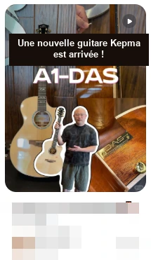 DAS · Une nouvelle guitare Kepma est arrivée !