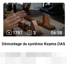 DAS · Démontage du système Kepma DAS