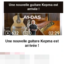 DAS · Une nouvelle guitare Kepma est arrivée !