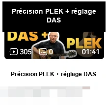 DAS · Précision PLEK + réglage DAS